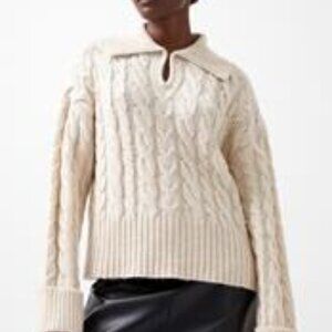 NWT FRENCH CONNECTION Kayla Sparkle Long Sleeve Sweater M